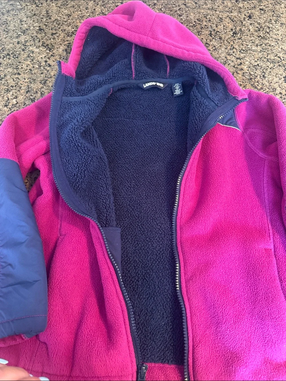 Lands End warm hooded